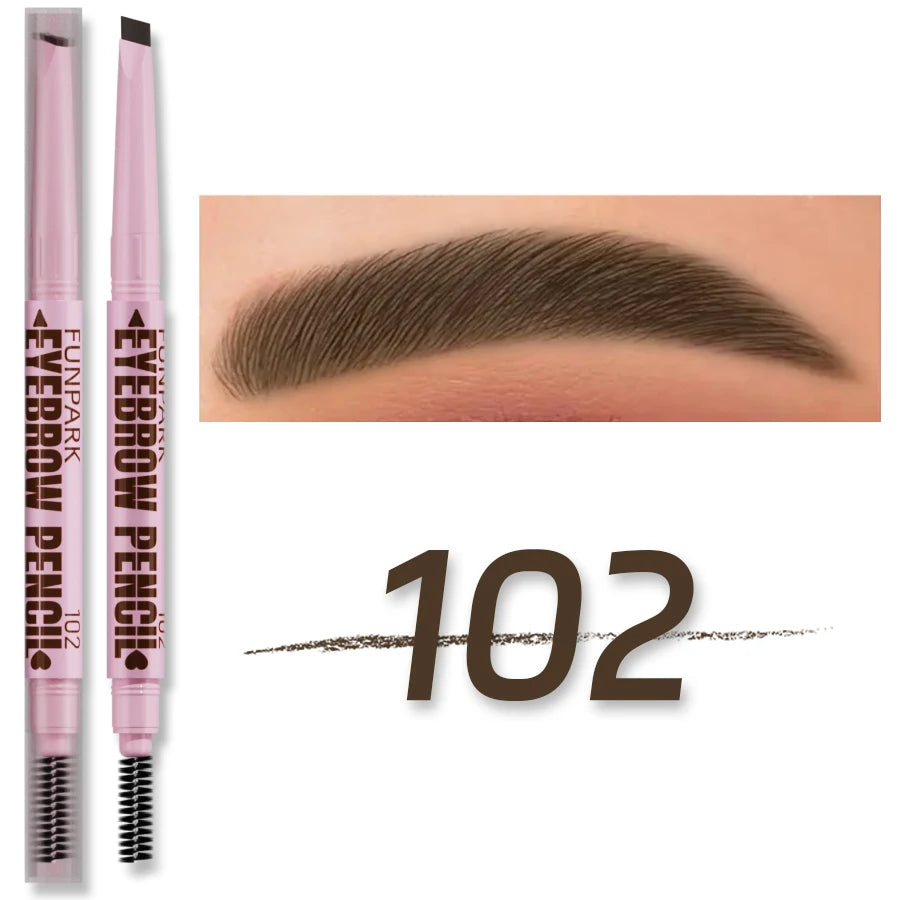 Wasserfester 2-in-1 Augenbrauen-Tattoo Stift