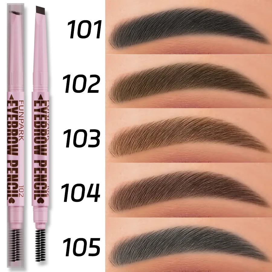 Wasserfester 2-in-1 Augenbrauen-Tattoo Stift